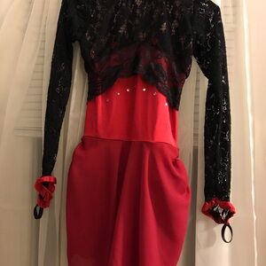 Custom adult xs figure skating dress
